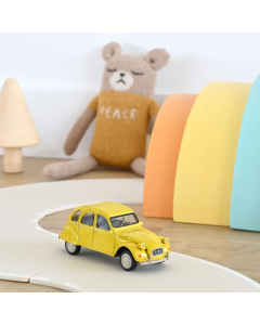 1/43 Citroën 2CV 6 Club 1979 Mimosa Yellow Jet-car Norev 150512