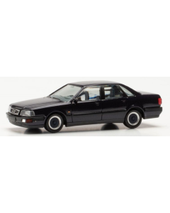 H0 Audi V8 met BBS velgen, blauw metallic - Herpa 033961-002 Herpa 033961002