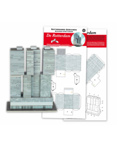 1/1250 De Rotterdam, Rotterdam (papieren bouwplaat) STRM 01006
