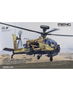 1/35 AH-64D Saraf Heavy Attack Helicopter (Israeli AF) Meng QS005
