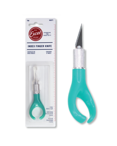 K71 Index finger Knife - Green Excel 16071