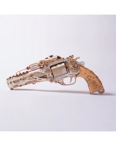 Steam Revolver (Wit), 318 onderdelen, level 2 Howcat S0827E