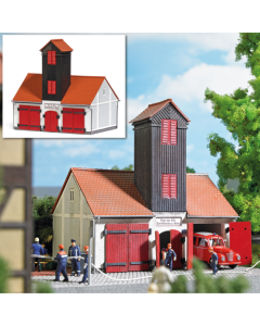 H0 Firehouse Busch 1660