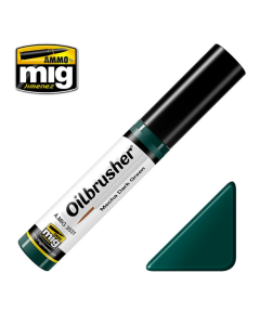 Oilbrusher mecha dark green 10 ml AMMO by Mig 3531