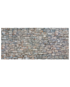 H0 3D-kartonplaat "Breuksteen gemêleerd" 25 x 12,5 cm Noch 56640