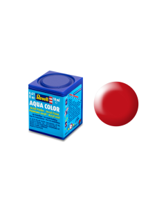 Nr.332 - Aqua Rood Fluoriserend, zijdemat Revell 36332