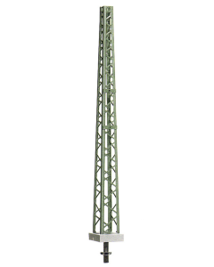 H0 DB Torenmast 160 mm hoog (gelakt), 4 stuks Sommerfeldt 126