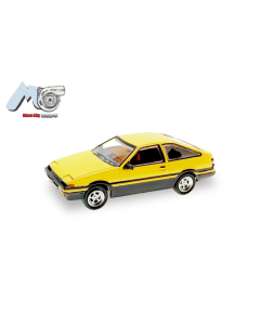 H0 Toyota Corolla AE86, geel Micro City 87 000040