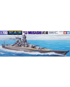 1/700 Japanese Musashi Battleship Tamiya 31114