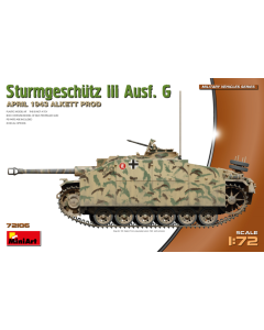 1/72 Sturmgeschütz III Ausf. G '43 MiniArt 72106