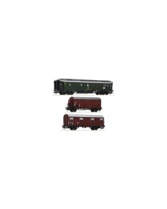 H0 DB Set Postwagens tijdperk III, 3-delig Roco 74091