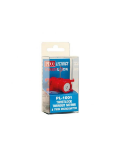 PL-1001 Twistlock Gemotoriseerde Wisselaandrijving met dubbele microswitch Peco PL1001