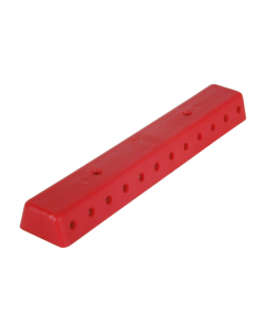 Verdeelblok rood met schroeven, 2 stuks Viessmann 6844