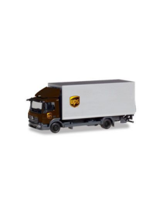 H0 Mercedes Benz Atego K-LKW + laadklep UPS Herpa 310208