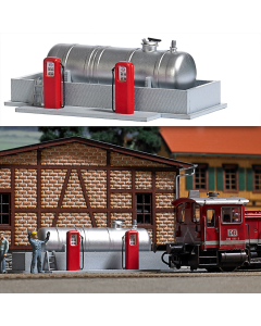 H0 Tankstation voor diesellocs Busch 1158
