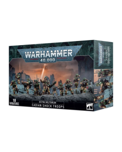 Warhammer 40.000 Astra Militarum | Cadian Shock Troops (47-33) Warhammer 4733