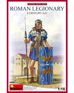 1/16 Roman Legionary II Century A.D. MiniArt 16007