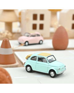 1/43 Fiat 500 F 1965 Pastel Blue Jet-car Norev 771206