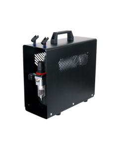 Fengda AS-186A Airbrush mini-compressor met luchttank en metalen behuizing Fengda AS186A