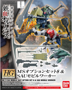 HG MS Option Set 8 & SAU Mobile Worker BANDAI 12965