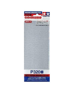 Finishing Abrasive P320 (3 stuks) Tamiya 87094