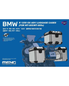 1/9 BMW R1250 GS ADV Luggage Cases (Pre-Coloured Version) Meng SPS091s