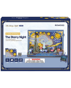 Rowood Artistic 3D Painting - The Starry Night Robotime TH003