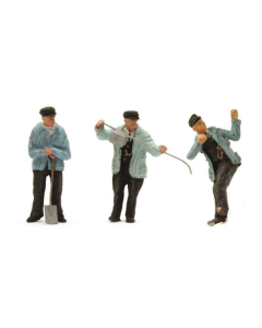 H0 Personeel stoomtijdperk "Jacob Olie", 3 figuren - Artitec 387.178 Artitec 387178