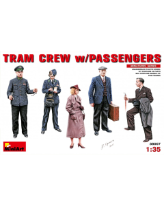 1/35 Tram Crew with Passengers MiniArt 38007