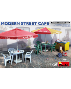 1/35 Modern Street Cafe MiniArt 35610