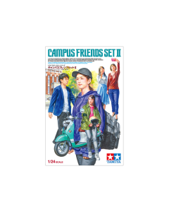 1/24 Campus Friends II, 5 figures Tamiya 24356