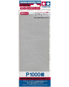 Finishing Abrasives P1000 (3 stuks) Tamiya 87057