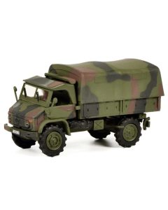 H0 Mercedes Benz Unimog S404 Bundeswehr Pritsche/Plane Schuco 452683100