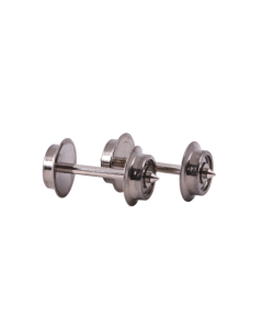 H0 AC As (24,75mm) met Wielen (Ø 9mm), 2 stuks Roco 40195