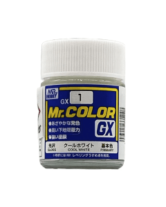 Mr. Color GX 18ml Cool White GX-1 Mr. Hobby GX1