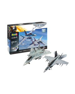 1/72 Movie Set F/A-18E Super Hornet & F-14D Tomcat "Top Gun" Revell 05677