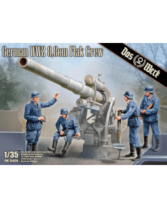 1/35 German WWII 8,8mm FLAK Crew Das Werk 35038