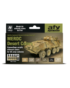 MERC Desert Colors Set Vallejo 71212