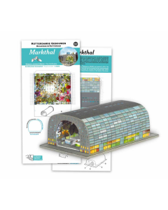 1/1250 De Markthal, Rotterdam (papieren bouwplaat) STRM 01012