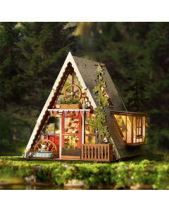 Rolife DIY Miniature House A-Frame Cabin Robotime DG181