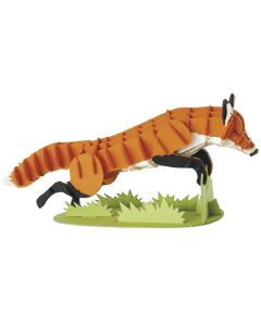 3D-model, vos, lasergesneden speciaal bewerkt karton Fridolin 11724