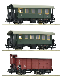 H0 DB Set Zijlijntrein, 3-delig Roco 6200040