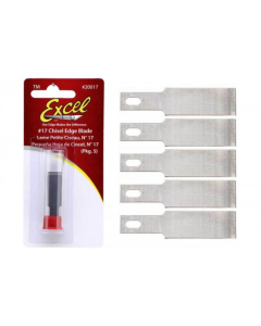 #17 Mesjes, 5 st. (K1,3,17,18) Excel 20017