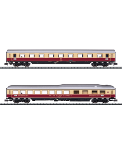 N MHI DB Set Passagiersrijtuigen "TEE Rheinpfeil", 2-delig Trix 15369