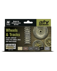 Wheels & Tracks Set Vallejo 71213