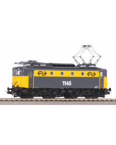 H0 NS E-Loc RH 1100 geel-grijs IV, digitaal sound (PLUX22) Piko 51378