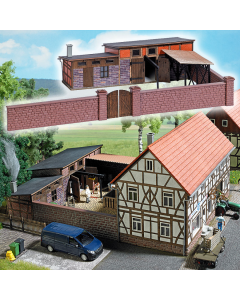 H0 Bijgebouw (bijv. slachthuis) Busch 1531
