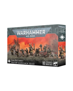 Warhammer 40.000 Chaos Space Marines | Traitor Guardsmen Squad Warhammer 43107