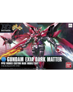 HGBF PPGN-001 Gundam Exia Dark Matter BANDAI 58791