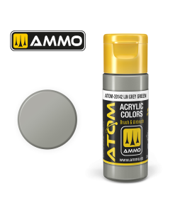 ATOM ACRYLIC COLOR IJA GREY GREEN 20 ML AMMO by Mig 20142